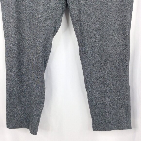 Nike Running Dri-Fit 3/4 Length Crop Leggings Womens Large Reflective Pockets - Picture 5 of 12